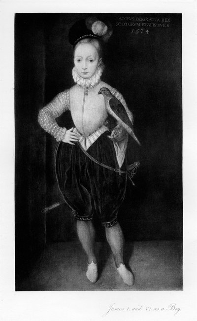 James I de niño, 1907 de Unbekannt