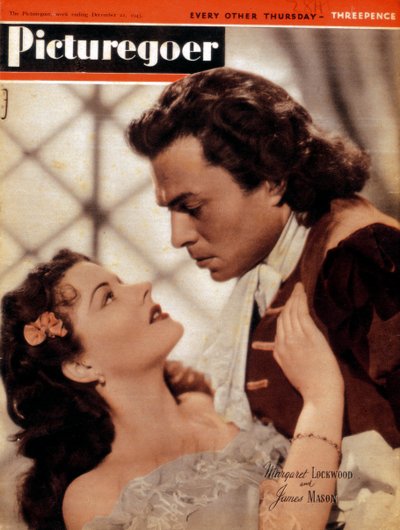 James Mason 1909-1984 y Margaret Lockwood 1916-1990, actores, 1945 de Unbekannt