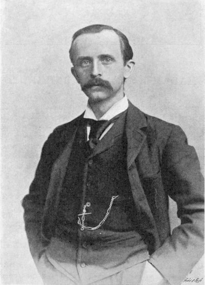 James Matthew Barrie 1860-1937, dramaturgo y novelista escocés, c. 1895 de Unbekannt