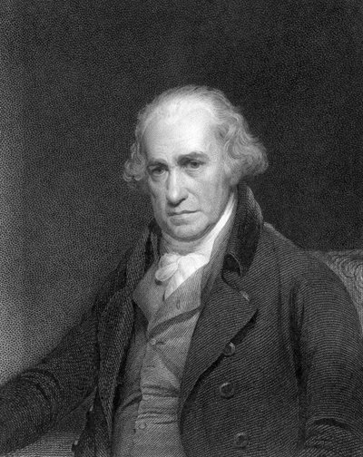 James Watt, ingeniero e inventor escocés, 1833 de Unbekannt