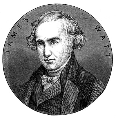 James Watt, ingeniero e inventor escocés, 1876 de Unbekannt
