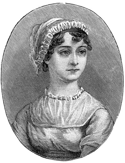 Jane Austen 1775-1817, novelista inglesa de Unbekannt