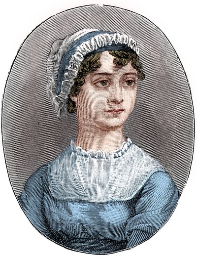 Jane Austen 1775-1817, novelista inglesa de Unbekannt