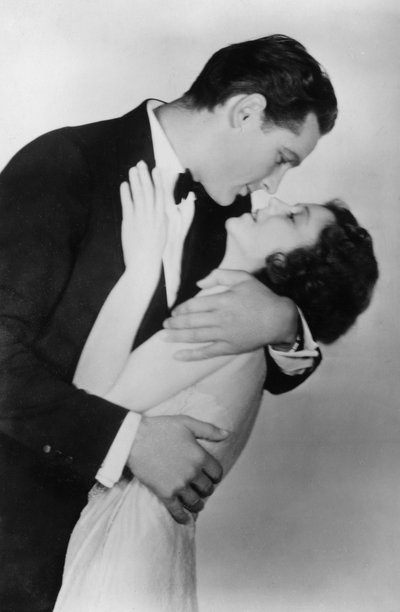 Janet Gaynor 1906-1984 y Charles Farrell 1901-1990, actores estadounidenses, siglo XX de Unbekannt
