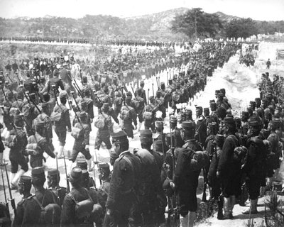 Tropas japonesas, Corea, c1900 de Unbekannt