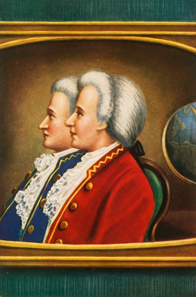 Jacques Etienne Montgolfier y Joseph Michael Montgolfier, 1933 de Unbekannt