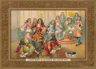 Jean Bart 1650-1702 en la Corte de Luis XIV 1638-1715, c. 1910s de Unbekannt