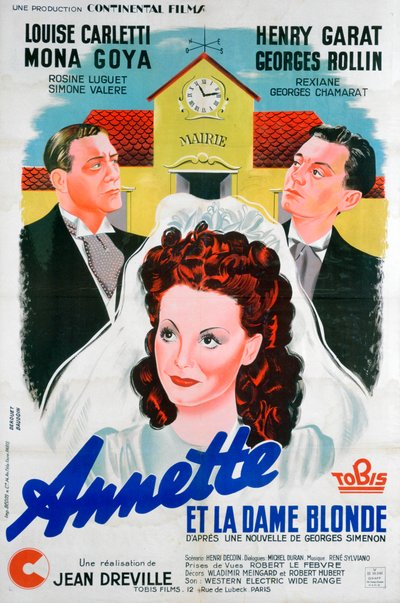 Annette y la Mujer Rubia de Jean Drevilles, 1941 de Unbekannt