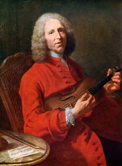 Jean Philippe Rameau 1683-1764, compositor francés de Unbekannt