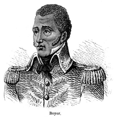 Jean Pierre Boyer, soldado haitiano y Presidente de Haití, 1873 de Unbekannt