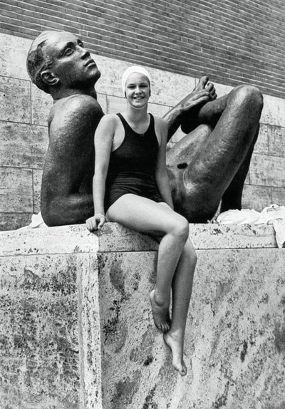 Jeanette Campbell, nadadora argentina, Juegos Olímpicos de Berlín, 1936 de Unbekannt