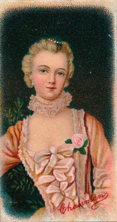 Jeanne Antoinette Poisson, también conocida como Madame de Pompadour de Unbekannt