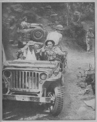 Jeep convertido en ambulancia, 1943-44 de Unbekannt