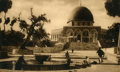 Jerusalén - Mezquita de Omar, c1918-c1939 de Unbekannt