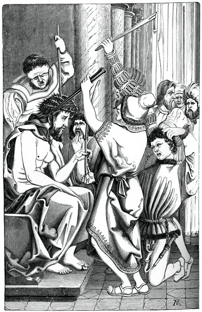 Jesús Coronado con Espinas, 1870 de Unbekannt