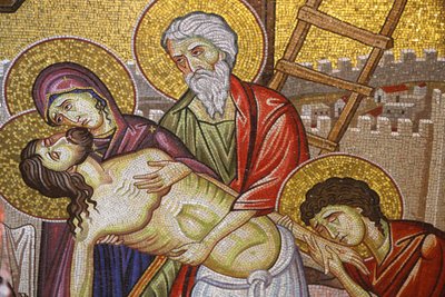 Jesús bajado de la cruz (detalle) de Unbekannt