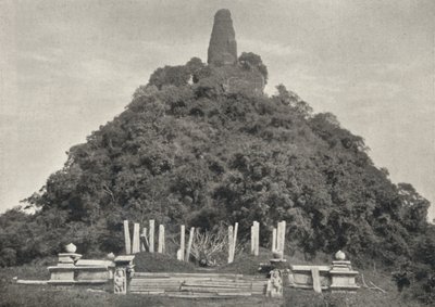 Jetawanarama Dagoba, la más joven de las tres grandes Dagobas de Anuradhapura a finales del siglo III d.C. de Unbekannt