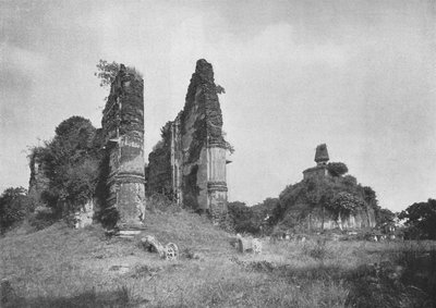 Jetawanarama y Kiri-Dagoba siglo XII d.C., Pollonneruwa, 1926 de Unbekannt