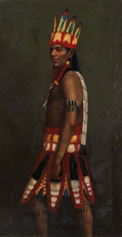 Indio Jivaro, ca. 1890-1892 de Unbekannt