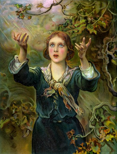Juana de Arco, patriota y mártir francesa del siglo XV, 1906 de Unbekannt