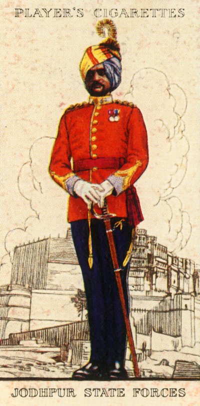 Fuerzas del Estado de Jodhpur, 1936 de Unbekannt
