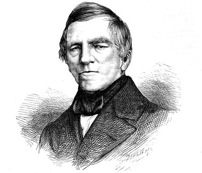 Johann Franz Encke, astrónomo alemán del siglo XIX de Unbekannt