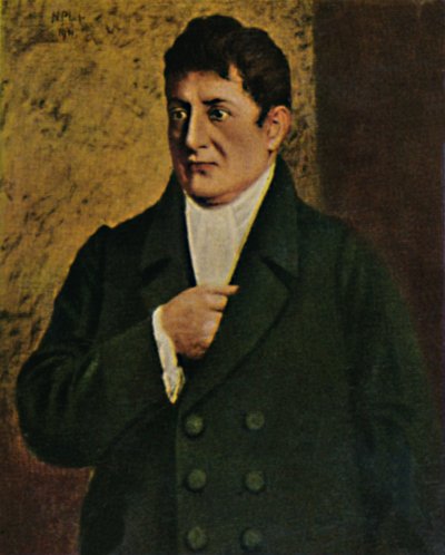 Johann Gottlieb Fichte - Pintura de Profesor Plühr de Unbekannt