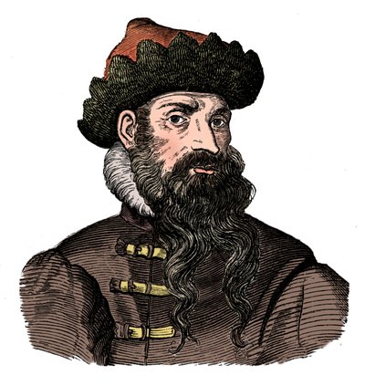 Johann Gutenberg, metalúrgico e inventor alemán, siglo XVI, 1870 de Unbekannt