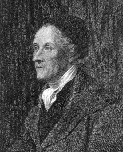 Johann Kaspar Lavater, fisionomista y teólogo suizo, principios del siglo XIX de Unbekannt