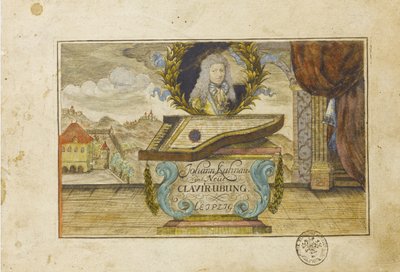 Johann Kuhnau Neue Clavier-Uebung, 1689 de Unbekannt