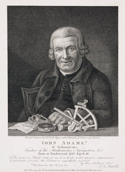 John Adams, matemático de Unbekannt