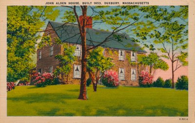 Casa de John Alden, Duxbury, Massachusetts de Unbekannt