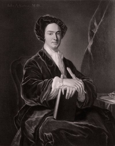 John Arbuthnot, médico escocés, satírico, matemático y polímata, 1906 de Unbekannt