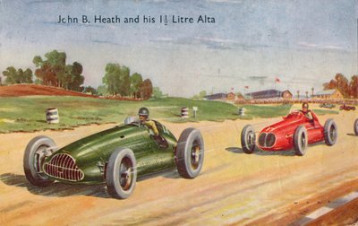 John B. Heath y su 1 12 Litros Alta, c1953 de Unbekannt