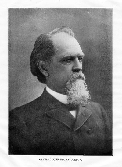 John Brown Gordon, soldado estadounidense, finales del siglo XIX de Unbekannt