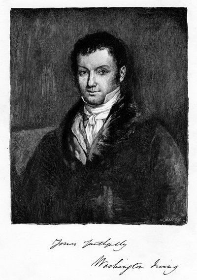 John Byrom, escritor y poeta inglés del siglo XVIII nacido en Manchester de Unbekannt