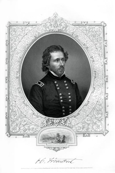 John C. Fremont, soldado, explorador y candidato presidencial estadounidense, 1862-1867 de Unbekannt
