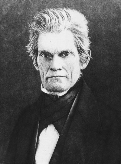 John Caldwell Calhoun, estadista estadounidense, siglo XIX de Unbekannt