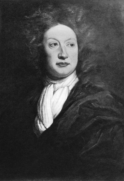 John Dryden, poeta inglés, crítico literario y dramaturgo, siglo XIX de Unbekannt