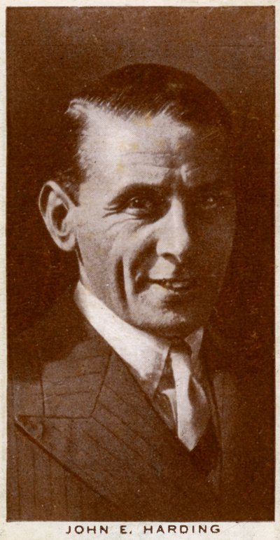 John E Harding, gerente de boxeo británico y organizador de combates, 1938 de Unbekannt