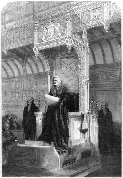 John Evelyn Denison, Presidente de la Cámara de los Comunes, 1857 de Unbekannt
