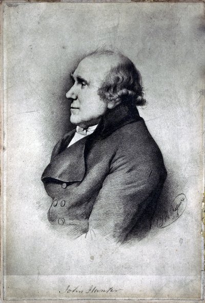 John Hunter, cirujano y anatomista británico, c. 1770s de Unbekannt