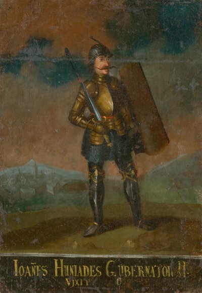 John Hunyadi, Voivoda de Transilvania, primera mitad del siglo XVIII de Unbekannt