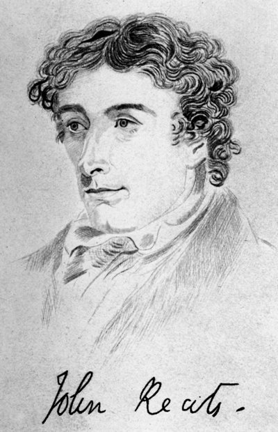 John Keats, poeta inglés, 1912 de Unbekannt