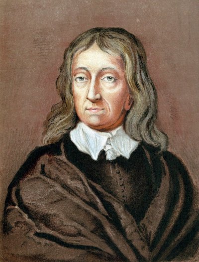John Milton 1608-1674, poeta inglés, c1645-1674 de Unbekannt