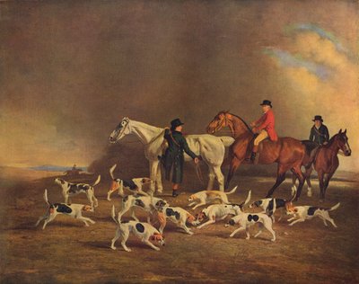 John Powlett y sus perros, siglo XVIII a XIX, 1929 de Unbekannt