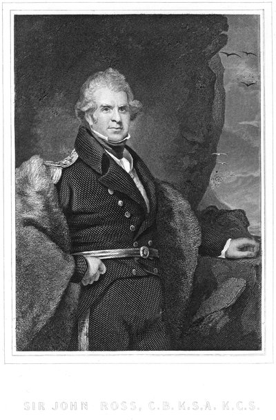 John Ross, explorador polar británico y oficial naval, siglo XIX de Unbekannt