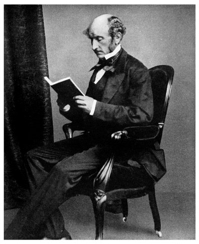 John Stuart Mill, filósofo y reformador social británico, siglo XIX 1956 de Unbekannt