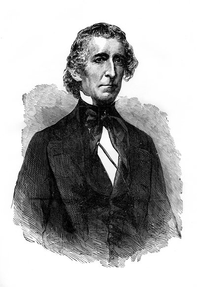 John Tyler, décimo presidente de los Estados Unidos, 1872 de Unbekannt