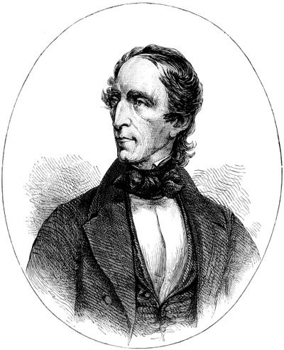 John Tyler, décimo presidente de los Estados Unidos, c1880 de Unbekannt